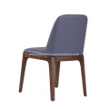 Modern Leather Grace Armless Dining Chair